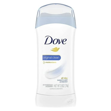 Dove Deodorant 2.6oz Original Clean All Day Protection (Pack of 3)