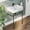White with black leg, variant on HOROW 24" Black Console Bathroom Sink with Freestanding Stainless Steel Legs & 3 Faucet Holes