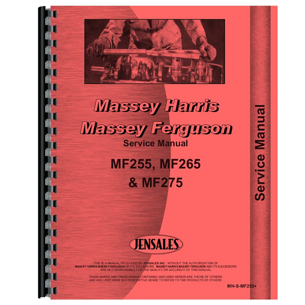 1 of 1only 1 available Array - massey ferguson mf 265 service manual  paperback apr 09 1987 rh walmart com