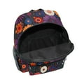 thumbnail image 6 of FORMRS School Backpack with Front Zippered Pocket 12" Student Travel Daypack, Purple Flowers, 6 of 6