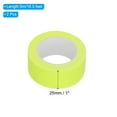 thumbnail image 2 of Uxcell 1 Inch x 16.4 Feet Neon Gaffer Cloth Tape, 2 Roll Fluorescent Adhesive Tape Black Light Glow Tape for Party, Yellow, 2 of 6