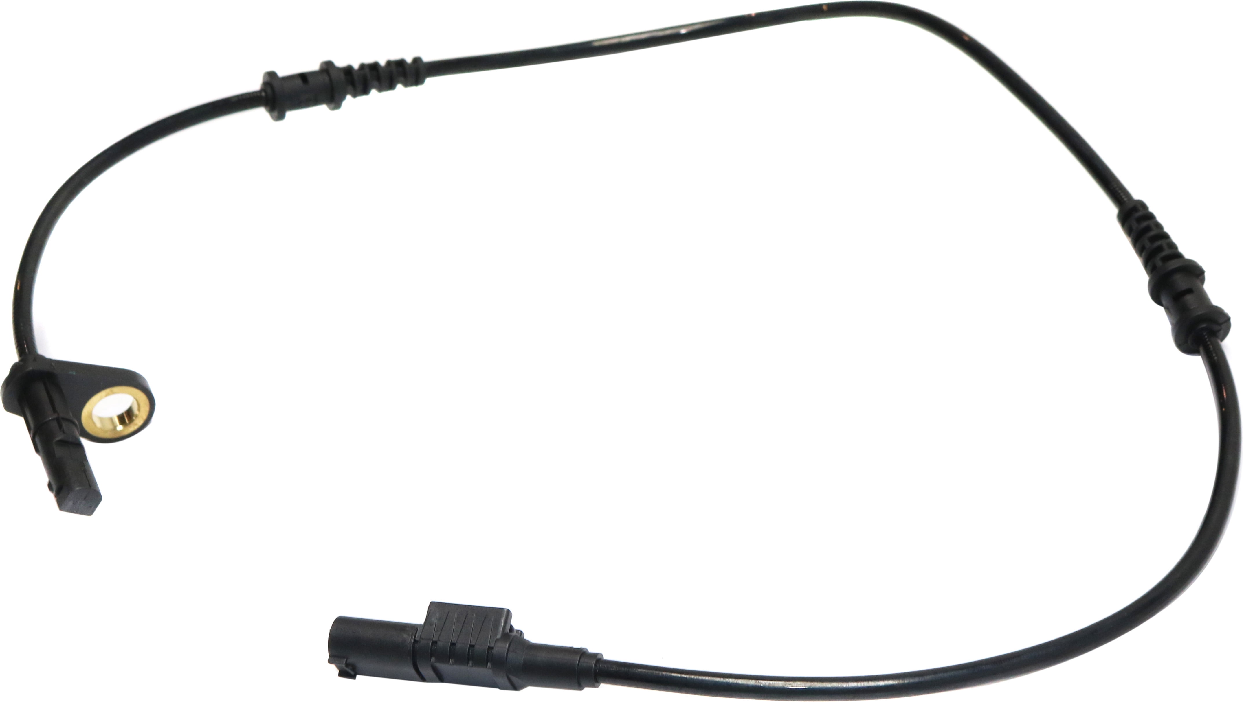 ABS Speed Sensor Compatible with 2003-2009 Mercedes Benz E320 2006-2009 Mercedes Benz E350 Front, Driver or Passenger Side 6 Cyl 3.2L Female Connector Pin Type 2-Prong Terminal