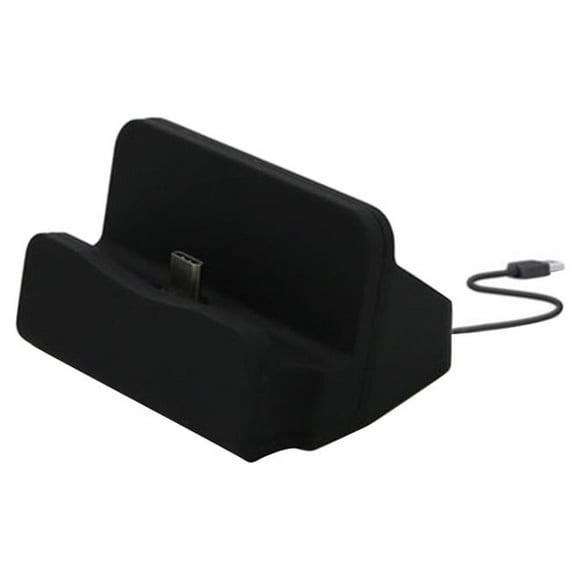 USB Type-C Desktop Charger Fast Charge and Sync Charging Cradle Docking Station Stand for OnePlus 5/ Microsoft Lumia 950 XL/ Galaxy S8/ LG G5/ HTC 10/ Pixel XL and Other Type-C Devices (Black)
