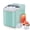 Upscale Green, variant on Countertop Ice Maker, Nugget Portable Ice Machine, 9 Bullet Ice Cubes in 6 Mins, 26.6Lbs in 24Hrs Self-Cleaning with Handle, Basket, Scoop for Home, Kitchen/Party/Camping/Rv