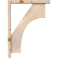 thumbnail image 3 of Ekena Millwork 3 1/2"W x 22"D x 30"H Westlake Block Smooth Bracket w/ Offset Brace, Douglas Fir, 3 of 25