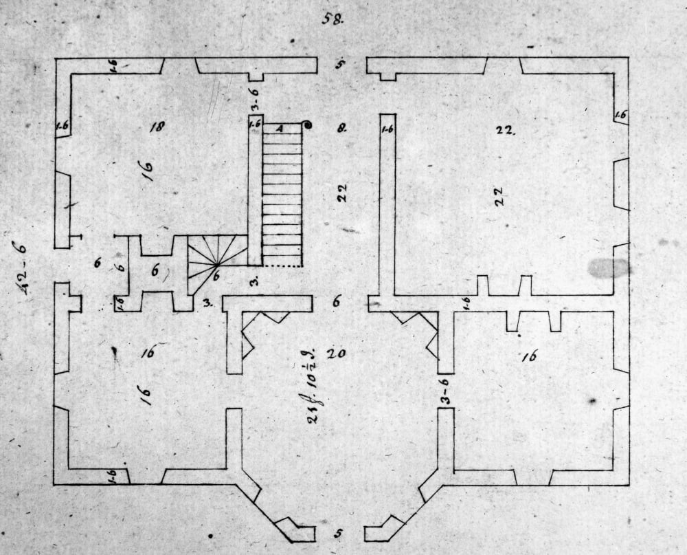 Jefferson Floor Plan Nproposed Plan For The GovernorS