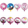 thumbnail image 2 of Globo de Hello Kitty de 18 pulgadas, figura de anime kawaii, globo de Sanrio, decoración para fiesta de cumpleaños para niños, lindo globo de dibujos animados, 2 of 4