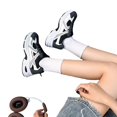 thumbnail image 5 of Willtoo Womens Sneakers Mesh Breathable Platform Walking Shoes Lace‑Up Lightweight Height Increase Athletic Trainers for Daily Wear, 5 of 5