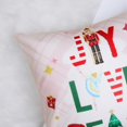 thumbnail image 4 of Merry Christmas Throw Pillow Covers 18x18 Inch Pink Nutcracker Holiday Party Decorative Pillowcases for Sofa Bed Home Xmas Winter Decor Set of 4, 4 of 6