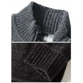 thumbnail image 4 of Gioberti Boy's Knitted Chenille Cardigan Sweater with Flannel Lining, 4 of 6