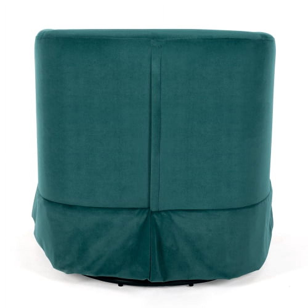 BSHTI 27.36inch Wide Swivel Chair,Mid-century Swivel Chair with Armrest for Livingroom