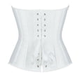 thumbnail image 6 of Edvintorg Waist Trainer for Women Cropped Tummy Control Strapless Body Shaper Zip Up Casual Shapewear Women Corset Top Women'S Clothing White XXL, 6 of 9