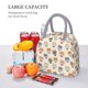 thumbnail image 5 of Balery Shiba Head Face Bolsa de Almuerzo para Mujeres, Caja de Almuerzo, Bolsa de Almuerzo Pequeña Impermeable, Tote de Almuerzo Reutilizable con Gran Capacidad, 5 of 6