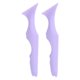 thumbnail image 2 of 2 plantillas de delineador de ojos con punta puntiaguda, reutilizables, impermeables, de silicona, para maquillaje, color morado, 2 of 14