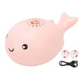 thumbnail image 1 of Juguete flotante de ballena con diseño de dibujos animados, carga USB, sin aspas, seguro, duradero, eléctrico, para bebé, color rosa, 1 of 14