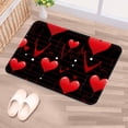 thumbnail image 5 of Valentine's Day Polyester Floor Carpet Door Carpet Non-Slip Machine Washable Floor Rug, 5 of 6