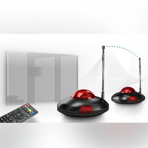 Xtreme Universal IR Remote Control Repeater Extender, 300 Feet Range, Room to Room Connection