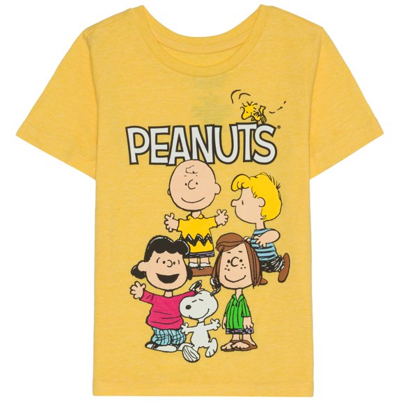 Peanuts - Peanuts Crew Short Sleeve Graphic T-Shirt