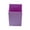 Purple, variant on Qocolcyl Under 1 Dollar Plastic Square Pen Holder Desktop Organizer, Multi-Color Lightweight Stationery Storage Caddy for Desk Office & Classroom Desktop Supplies,Green