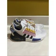 thumbnail image 3 of Ad-id-as White/Multicolor NMD R1 V2 Logo Print Sneakers Men's Size 6.5 Lace Up, 3 of 6