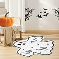thumbnail image 3 of Stijggn Halloween Area Rugs Halloween Rugs Home Decor Low-Profile Cute Ghost Kitchen Rugs for Floor for Bathroom, Front Door, Bedroom, Kitchen, 3 of 6