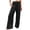 Black, variant on Women's High Waisted Pants, Wide Leg Pants with Pockets, Stretchy Work Trousers for Women, Flare Dress Pants for Office, Yoga, Casual Wear and Daily Outfits-Black