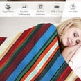thumbnail image 3 of COMIO  Large Authentic Mexican Blanket Colorful Serape Blanket, 3 of 6