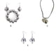 thumbnail image 2 of Qarigey Pendientes de bola de discoteca, collar largo con espejo de estilo Vintage exquisito, joyería estética, accesorio de moda para mujeres y niñas Ropa, zapatos y accesorios Miscelánea Collar Qarigey AP009809-03B, 2 of 6