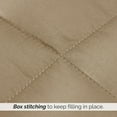 thumbnail image 4 of Southshore Fine Living, Inc. California/King Comforter, Fluffy Down Alternative Comforter, Soft Sand, 4 of 9