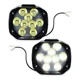 thumbnail image 2 of Par Faro 9 Led Redondo Moto Auto Luz Fija Y Estrobo, 2 of 6