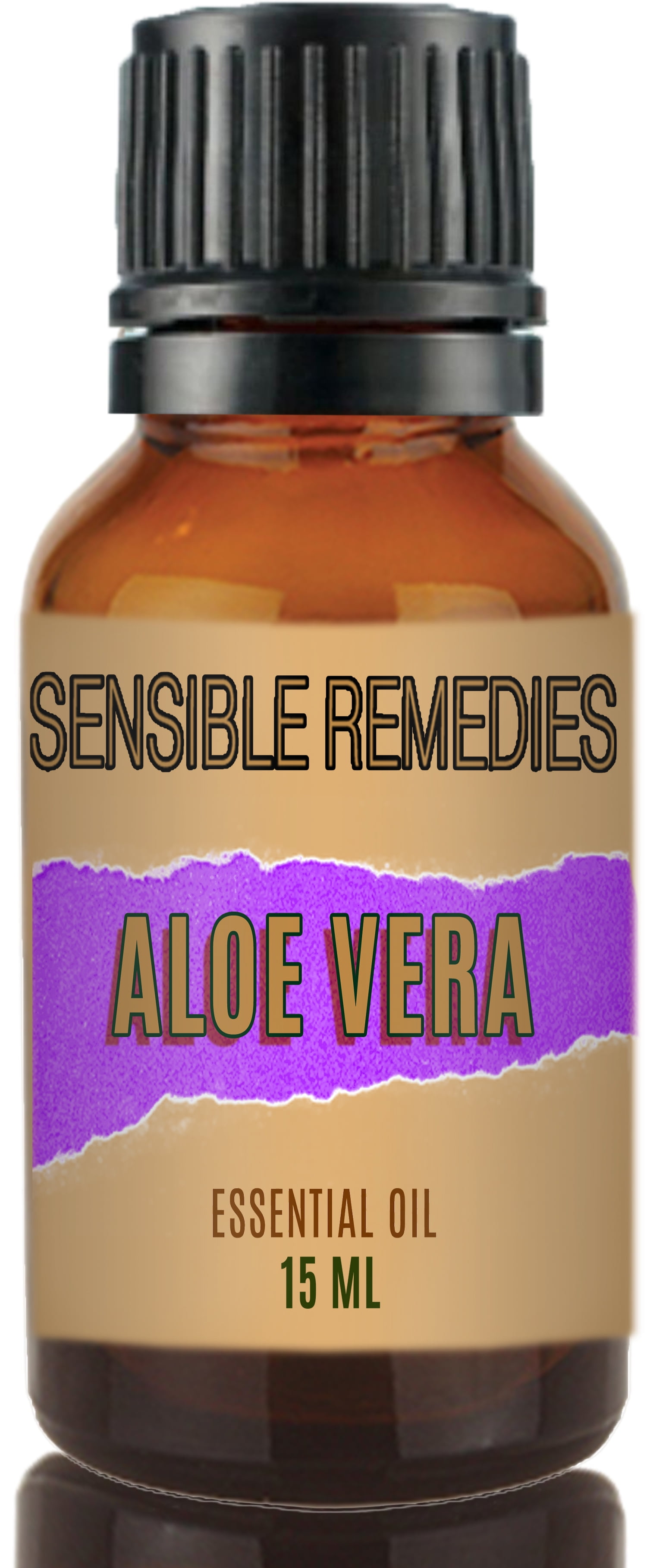 Sensible Remedies Aloe Vera Oil 100 Pure and Natural Distilled 15 mL