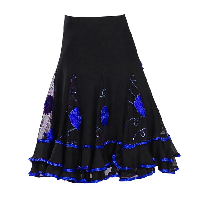 Disfraz de Columpio para Damas Sunnimix Azul Real Falda de Baile