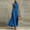 Blue, variant on Morttic Women's Halter Neck Sleeveless Maxi Dress – Ruched Waist Flowy A-Line Formal Gown Chic Elegant Dress Dark Green,L
