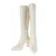thumbnail image 2 of Botas Lucy color latte con tacón cuadrado 22.5 Dorothy Gaynor Botas Lucy color latte con tacón cuadrado 22.5, 2 of 6