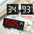 thumbnail image 7 of Gmluru Led Wall Clock Digital Alarm Clock Simples LED Large Digital Display Fashion Multi-set Alarm Clock Features Desktop Bedside Study Kitchen Clock, 7 of 7