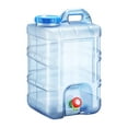 thumbnail image 2 of Contenedor de agua shamjiam para acampar con espiga y grifo, 2 of 8