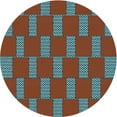 thumbnail image 1 of Ahgly Company Tapis d'Intérieur Lavable en Machine Carré Gris Transitionnel, 3 Pieds Carré, 1 of 7