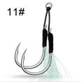 thumbnail image 1 of 5 pares de anzuelos auxiliares para pesca con púas con pluma (11) Tmvgtek pescar, 1 of 9