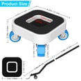 thumbnail image 2 of Furniture Slider Dolly Kiss Core 360° con ruedas de 900 libras, 2 of 6