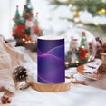 thumbnail image 5 of Electronic Candle Light Combination 3x5In, 3x4In Flameless Candle Plastic Festive Decoration Party Christmas Decoration Purple Curve, 5 of 7