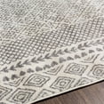 thumbnail image 7 of Mark&Day Area Rugs, 7x9 Voorst Global Light Gray Area Rug, Grey Off-White Carpet for Living Room, Bedroom or Kitchen (6'7" x 9'), 7 of 7