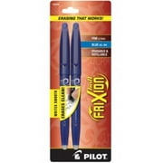 Pilot Ball Erasable Gel Ink Pens Blue 2pk