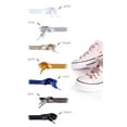 thumbnail image 2 of Satin Ribbon Shoe Laces for Sneakers Trainers Casual Shoes, Many Colors, 2 of 9