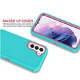 thumbnail image 4 of Galaxy S22+ 5G Cases, Sturdy Phone Case for Galaxy S22+ 5G 6.6", Tekcoo Full-Body Shockproof Protection Heavy Duty Armor Hard Plastic & Rubber Rugged Bumper 3-in-1 Case Cover -Mint, 4 of 6
