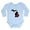 Sky Blue, variant on CafePress - Michigan Heart Body Suit - Long Sleeve Cotton Baby Bodysuit