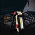 thumbnail image 4 of Luz de trabajo LED y COB recargable giratoria con tipo C, luz de inspección compacta y magnética portátil con gancho, luz de obra ajustable de 180° [Clase de eficiencia energética B] brillar Electrónica, 4 of 5
