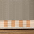 thumbnail image 3 of Plaid Turkish Area Rug, Lumberjack Fashion Buffalo Checks Pattern Retro Style Grid Composition, Soft Carpet for Living Room Decor with Distressed Look, 2.6' x 5', Marigold and White, by Ambesonne, 3 of 4