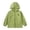 Green, variant on Little Girls Hooded Jackets Coat Zip Up Solid Color Sun UPF50 For Outdoor Casual Windbreaker Coats Outwear Kids Size 8-9T