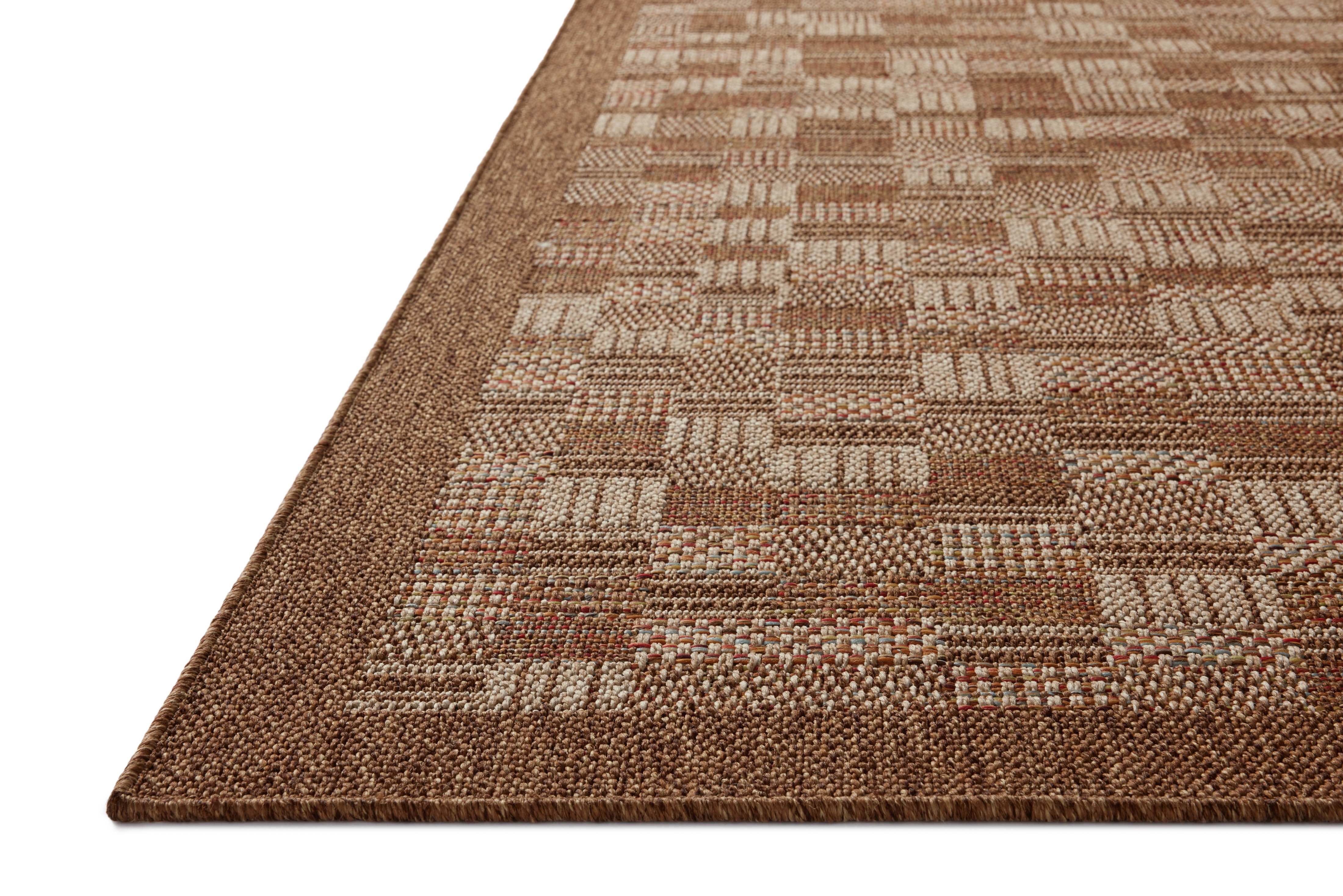 Loloi Merrick Chestnut / Fiesta 5' x 7'-7" Area Rug