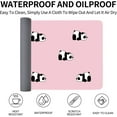 thumbnail image 3 of Kawaii Single Panda Pattern Mouse Pad,Desk Mat,Game Mat,Makeup Table Mat,Varied Use Mat for Office/Home/Study Girls Boys(31.5''''X15.7'''''',Pink&Single Panda), 3 of 5